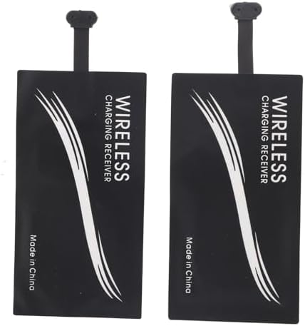 Transform Your USB Type C Device into a Qi Wireless Charging Powerhouse with Our Self-Adhesive Receiver – 2 Pack for Fast, Hassle-Free Charging on the Go!