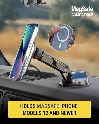 Scosche MPQ5 RKi-BP0 Magic Plate Replacement for Enhanced Compatibility with Scosche Magic Mount Systems – Ideal for Non-Magnetic & Charge Mounts, Optimized for Quick Installation and Device Security