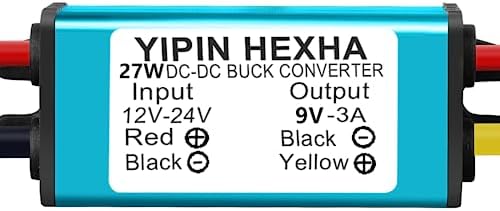 High-Efficiency 30 A Waterproof DC 24 V to 12 V Power Converter – 360 W Buck Supply for Golf Carts & Club Cars with Superior Compatibility and Streamlined Performance Solutions