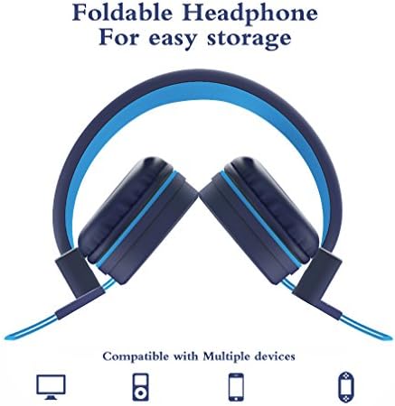 Vibrant Rose/Pink ELECDER i37 Kids Headphones – Foldable On-Ear Design for Ultimate Comfort and Superior Sound Quality – Ideal for Safe Listening on Tablets, Cellphones, and More – Perfect for School, Travel, and Everyday Use with Adjustable Fit and Durable Construction