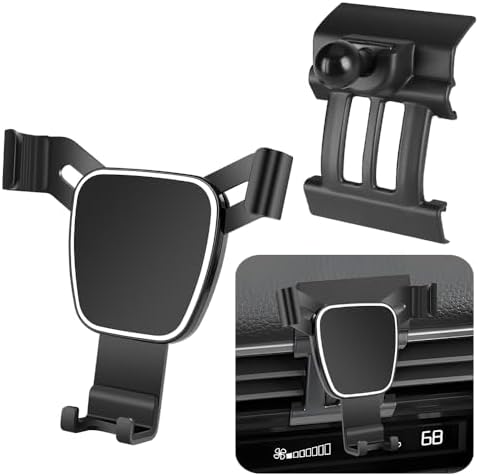 Mazda CX-90 and CX-70 2024-2025 Car Phone Holder – Premium Smartphone Mount with 360-Degree Rotation for Safe Navigation – Sleek Interior Accessory for Hands-Free Driving and Easy Installation