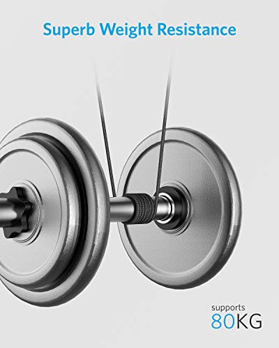 Anker 551 USB-A to Lightning Cable (3 ft) – Ultra-Fast Charging i Phone Charger, MFi Certified for i Phone 13/12/11/X/8 Series, Durable Nylon Build for Home and Car Use, Superior Compatibility and Reliability