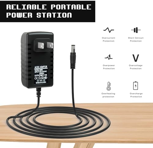 High-Efficiency 18 V Fast Charge Adapter for Hypervolt Massage Devices – Durable Replacement Power Cord for Hyperice Massage Guns & Vyper Massagers – 6 Ft Versatile Cable Ensures Maximum Flexibility and Compatibility for Uninterrupted Recovery