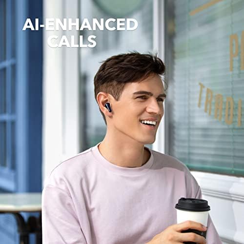 Anker Soundcore Life P2 Mini True Wireless Earbuds – Bluetooth 5.2 for Seamless Connectivity, Customizable EQ for Personalized Sound, 32-Hour Playtime with Quick Charge, Compact Design for Comfortable Daily Use, Deep Bass Performance for Music Lovers (White)