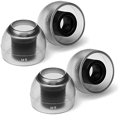Upgrade Your Listening Experience with AZLA Crystal Standard (L) Earbud Tips – Premium Noise-Canceling Replacement for Wireless Headphones – Compatible with Shure, Sony, Beats, Sennheiser, Jabra, and JBL – Enhanced Comfort and Acoustic Clarity for Extended Use