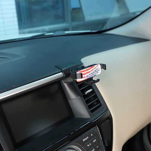 Nissan Pathfinder 2013-2018 Premium Phone Holder Mount – Essential Dashboard Accessory for Safe Hands-Free Navigation & Connectivity – Adjustable Right-A Style Stand for Effortless Driving Experience – Robust & Tool-Free Installation
