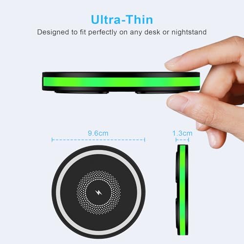 15 W Fast Wireless Charger for Samsung & i Phone – Universal Qi Charging Pad for Galaxy S25 Ultra, S24, S23, S22, S21, S20, S10 & i Phone 16 Pro Max, 15, 14, 13, 12 – High-Speed Charging with Intelligent Protection – Slim, Portable Design for Travel – Includes USB-A to USB-C Cable – Safe Overnight Charging for All Qi-Enabled Devices – Experience Up to 3 x Faster Charging with Smart Chip Technology – Ideal for Home, Office & On-the-Go Use – Compatible with Air Pods & Galaxy Buds – Perfect Gift for Tech Enthusiasts and Mobile Users