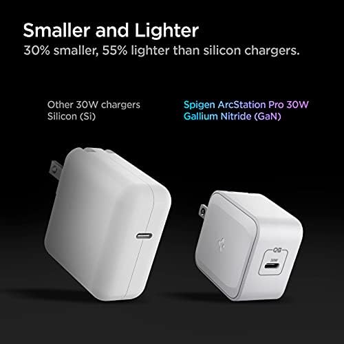 Effortless Power: Spigen 70 W Ga N II Dual USB-C Wall Charger – Fast Charging for Mac Book Pro, i Pad, i Phone & More – Compact Design for On-the-Go Efficiency with Dual Ports & 60 W Single Port Capability – Ultimate Compatibility & Enhanced Safety for All Your Devices
