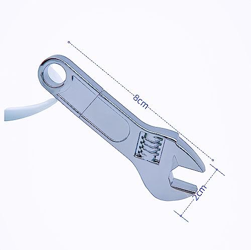 Sleek 128 GB Metal Wrench USB Flash Drive – High-Speed, Stylish Pendrive for All Devices, Ultimate Data Storage Solution