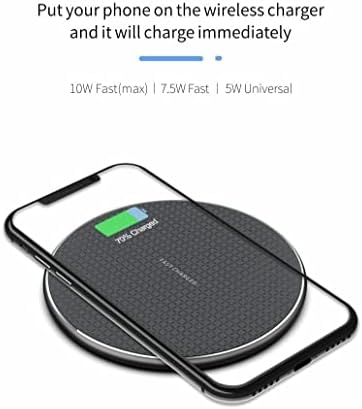 Ultra-Fast Wireless Charging Pad with External Receiver U01 for Samsung Galaxy A12, A22, A32, A42, A52, A72 – Effortless Power with Enhanced Compatibility for 4 G & 5 G Devices – Sleek Design & Safety Features for Modern Charging Solutions
