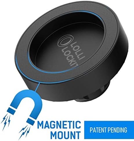 Revolutionize Your Driving with the ENCASED Lolli Lockit CD Car Mount – Magnetic Socket Holder for Pop Phone Grips, Patent Pending Design for Ultimate Stability and Convenience in Any Vehicle