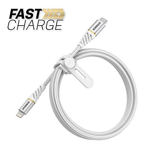 Elevate Your Charging Game with Otter Box Cloud Sky 2 M Fast Charge Lightning to USB-C Cable – Superior Durability & Compatibility for Apple Devices – Braided Nylon Design for Maximum Performance & Style