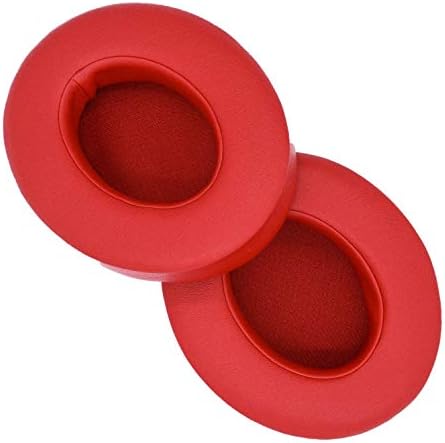 Transform Your Beats Studio 3 Wireless Red Headphones with Premium Protein Leather Ear Pads | Soft High-Density Foam for Supreme Comfort | Hassle-Free Installation for Enhanced Audio Experience | Durable & Stylish Replacement Cushions for Music Lovers