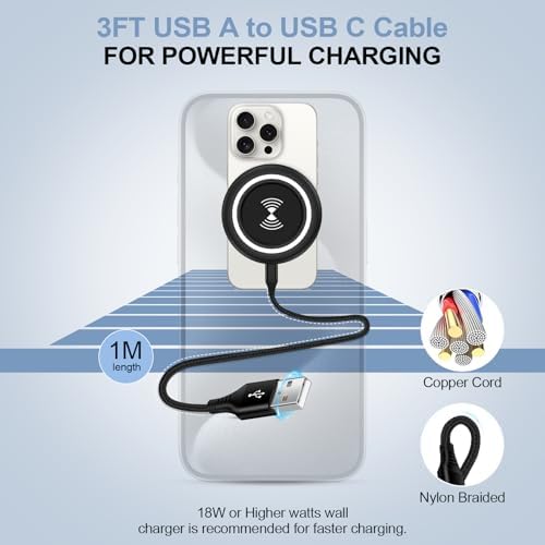 15 W Dual Wireless Charger Pad for Samsung Galaxy S25/S24/S23/S22/S21/i Phone 16 Pro Max – Enhanced Fast Charging Station Compatible with Google Pixel 9 Series – Non-Slip Design & Universal USB-C Port for Optimal Performance – Sleep-Friendly, Efficient Charging Solution for Home, Office, and Travel Experience cutting-edge technology with this 15 W Wireless Charger Pad designed for rapid charging of Samsung Galaxy and i Phone devices, including Pixel 9 variants. The fast charging station delivers multiple output modes (15 W, 10 W, 7.5 W, 5 W) to ensure compatibility across a wide range of smartphones. Featuring a sleek, non-slip silicone base that ensures stability, this charger is perfect for any surface. The intelligent LED indicators provide clear charging status, making it user-friendly even in low-light conditions. Additionally, the included 3 ft USB-C cable offers convenience and flexibility, allowing you to charge while using your device. Ideal for both personal and professional use, this wireless charging pad is a must-have accessory for tech-savvy individuals seeking efficiency and reliability. Elevate your charging experience today!