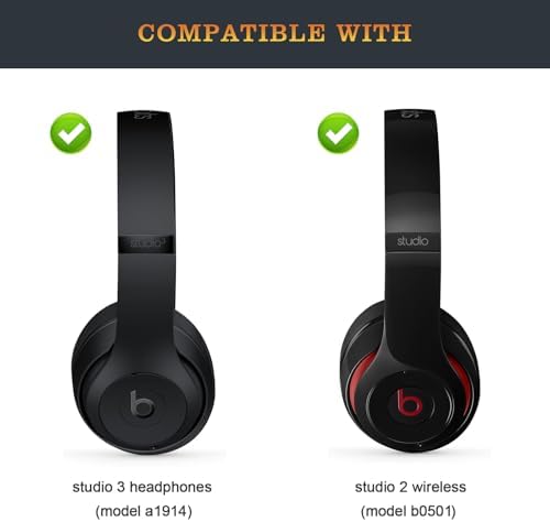 Upgrade Your Beats Studio Headphones with Premium Shadow Gray Replacement Outer Shell – OEM-Compatible Panel for Studio 2 and Studio 3 Models – Enhance Durability, Noise Isolation & Sound Quality – Effortless Installation for Renewed Audio Experience