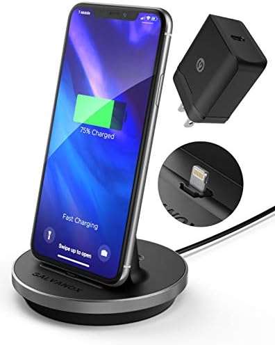 Enhanced Fast Charging Power Stand for i Phone & i Pad – MFi Certified Lightning Dock with USB-C Adapter for All i Phone 12, 13, and 14 Models – Ultimate Compatibility & Speed Boost for Your Devices Enhanced Fast Charging Power Stand for i Phone & i Pad – MFi Certified Lightning Dock with USB-C Adapter for All i Phone 12, 13, and 14 Models – Ultimate Compatibility & Speed Boost for Your Devices