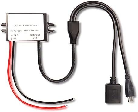Compact 12 V-48 V to 5 V Mini USB Step-Down Converter – 3 A High-Efficiency Buck Module for Reliable Mobile Power Supply – Perfect for Charging Devices in Cars, Outdoors, and Home Use – Durable and Universal Compatibility for All USB Gadgets