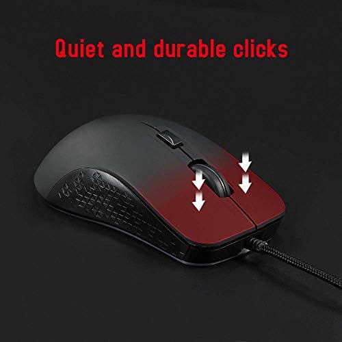 Revolutionary Heated Mouse with Quiet Click Technology – Ergonomic Comfort for Enhanced Productivity in Any Workspace, Universal Fit for All Hand Sizes, Solid Black Design for a Sleek Look