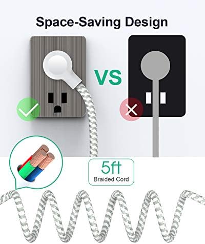 Maximize Your College Dorm Experience with a 15 Ft Power Strip Featuring USB Ports – Flat Extension Cord for Multi-Device Charging, Ideal Desk Accessory for Travel and Cruise Ships, Non-Surge Protector for Enhanced Compatibility and Speed