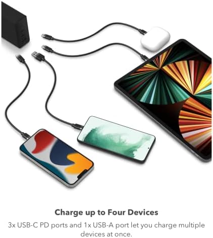 Mophie Speedport 20 W USB-C Fast Charger – Compact Ga N Technology Power Adapter for Mac Book Pro 13, i Phone 16/15/14 Pro, Galaxy S25/S24, Google Pixel 9 – Efficient and Lightweight Charging Solution for On-the-Go Professionals