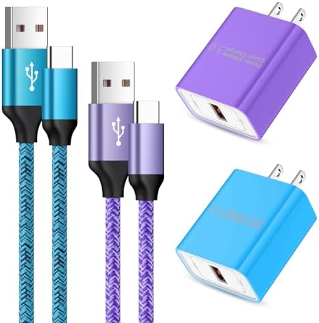 Rapid Charge USB C Power Adapter for Google Pixel & Samsung Galaxy Devices – Ultimate High-Speed Charging for Pixel 9 Pro/9/8 Pro/7 a/6 & Galaxy S25/S24/S23/S22/S21/S20 – Sleek, Travel-Optimized Design with Safety Features & USB C Cable Included