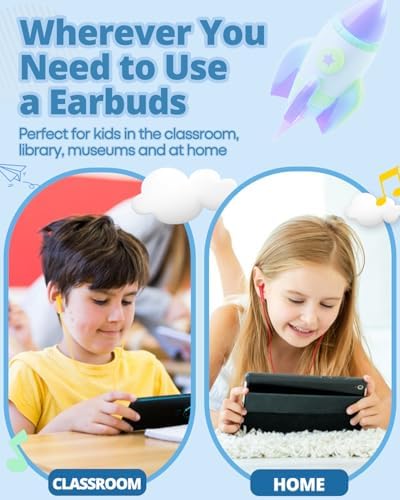 Bulk 100 Pack Premium Wired Earbuds for K-12 Learning – Lightweight In-Ear Headphones with 3.5 mm Jack for Classroom Engagement – Durable, Comfortable, and Cost-Effective Audio Solution to Boost Student Focus and Collaboration