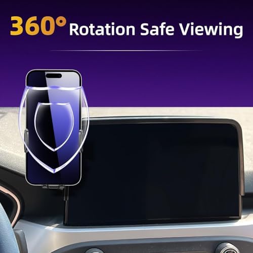 Enhanced Ford Bronco 2021-2025 Car Phone Holder – 360-Degree Adjustable Mount for 4-7 Inch Smartphones | Secure Hands-Free Navigation & Communication | Effortless Installation & Robust Durability for Optimal Road Safety