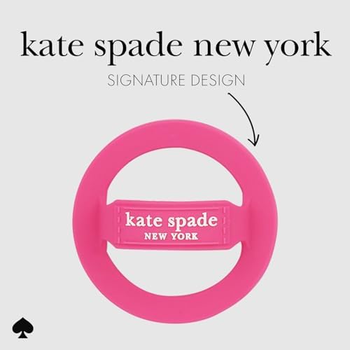 Transform Your Mobile Experience with the kate spade new york Tortoiseshell Magnetic Phone Ring Grip & Stand – Stylish, Removable & Mag Safe Compatible for Ultimate Convenience and Secure Handling