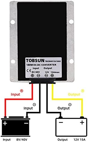 High-Performance Waterproof DC Voltage Stabilizer – Areyourshop 8-40 V to 12 V 120 W Boost Buck Converter for Reliable Automotive Power Supply and Enhanced Device Longevity