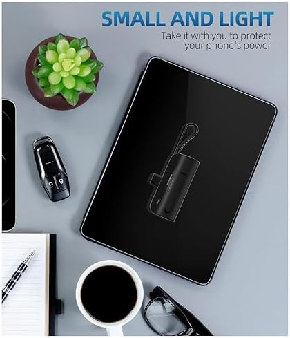Ultra-Compact 5000 m Ah Power Bank for i Phone & Android – Fast Charging Mini Battery Pack with PD Technology, Sleek Pink Design for Travel & Everyday Use – Perfect Compatibility with i Phone 14/13/12/11/XR/XS/8/7