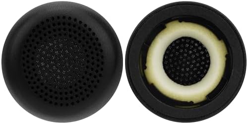 Geekria Quick Fit Ear Pads for Logitech Zone Wired & Zone 750 Headphones – Premium Comfort & Longevity in Sleek Black – Fast Installation Ear Cushions for Superior Audio & Acoustic Isolation – Not Compatible with Zone Wireless Models