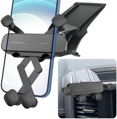 Secure Fit Car Phone Holder Mount for 2013-2018 Ram 1500, 2500, 3500 | 360° Adjustable Smartphone Cradle | Hands-Free Navigation and Calling | Durable Interior Accessory Enhancing Driver Safety and Convenience