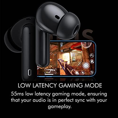 Alpha & Delta KS50 Premium ANC Bluetooth True Wireless Earphones – Ultimate Sound Clarity and Ergonomic Comfort for Distraction-Free Listening