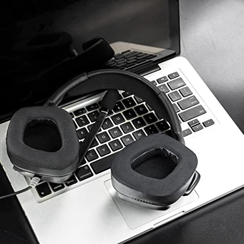 Transform Your Gaming Setup with SOULWIT Cooling-Gel Earpads for Corsair Void Series – Luxurious Ice Silk Fabric for Ultimate Comfort and Superior Sound Enhancement – Perfect Replacement Cushions for Void, Void Pro, Void Elite & Surround Wired/Wireless Gaming Headsets – Striking Red Storm Aesthetic for Unmatched Style and Performance
