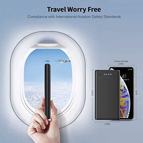 Maximize Your Power On-the-Go: 26800 m Ah Ultra-High Capacity Portable Charger with Dual USB Outputs for High-Speed Charging – Universal Compatibility with i Phone 16/15/14/13/12, Galaxy, Android & More – Lightweight & Safe External Battery Pack for Travel & Daily Use