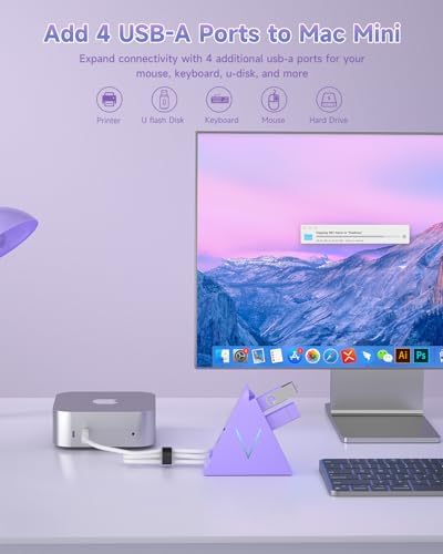 Elevate Your Connectivity with the Stylish Pink USB C Hub – 4 USB 3.0 Ports and 2 FT Extension Cables for Seamless Integration with i Pad Pro, Mac Book Pro, Surface & More – Ultimate Performance Meets Chic Design!