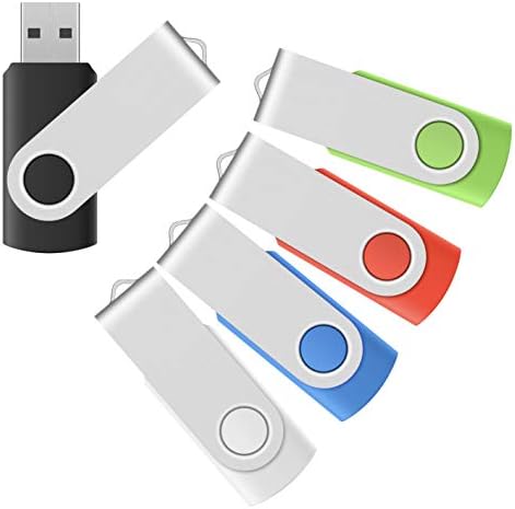 Enfain 64 GB USB 3.0 Flash Drive Pack – High-Speed Data Transfer Up to 90 MB/s, Multi-Color Thumb Drives for Effortless File Sharing & Storage, Perfect for Students and Professionals, Portable & Durable USB Storage Solution