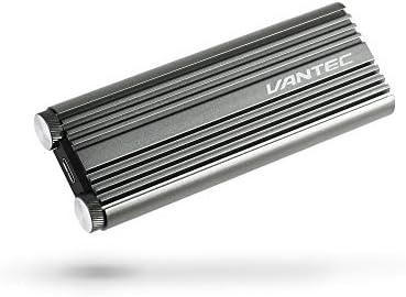 Transform Your M.2 NVMe SSD into a Lightning-Fast External Drive with the Vantec NST-220 C3-SG USB 3.2 Gen2 x2 20 G Type C Enclosure – Ideal for Professionals and Casual Users Alike, Featuring Tool-Free Setup, Durable Aluminum Design, and Unmatched 20 Gbps Speed for Seamless Data Transfers and Efficient File Management on the Go