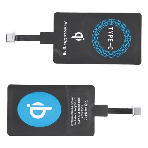 Universal Type C Charging Receiver – 2 Pack Fast Charging Adapter with Self-Adhesive Design for Seamless Power Solutions – Enhance Device Compatibility and Efficiency for On-the-Go Charging