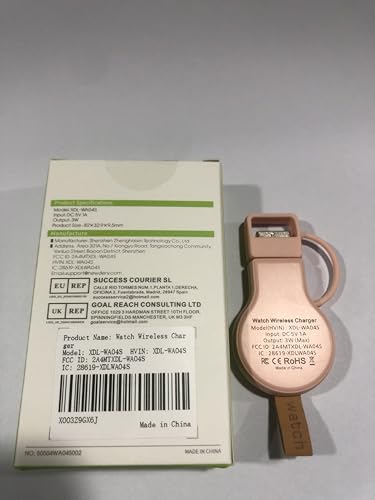 Portable Magnetic Wireless Charger for Apple Watch – Fast Charging i Watch Accessory for Ultra, Series 1-9, and SE – Travel-Friendly Cordless Design for Ultimate Convenience and Durability