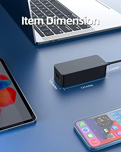 Efficient 65 W USB-C Laptop Charger for Lenovo Models – UL Listed Safety with Rapid Charging Technology, Compatible with ADLX65 Series and More – 30-Day Return Policy and 12-Month Guarantee Included
