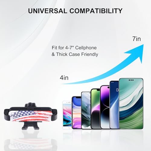 Magnetic Suction Car Phone Mount for Tacoma 2016-2022 – Hands-Free Dashboard & Vent Holder with Retractable Stand for Ultimate Accessibility and Safety in Black – Perfect Fit for Navigation and Calls