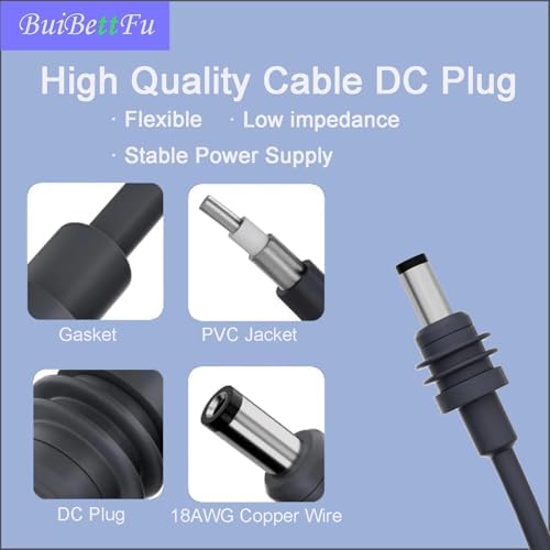 Starlink Mini 10 FT DC Power Cable for Vehicles – Heavy-Duty 12 V-24 V Car Charger Adapter with Waterproof Design | High-Speed Connectivity for On-the-Go Internet Access | Versatile 3-in-1 USB-C Plug Cord for Camping & Travel