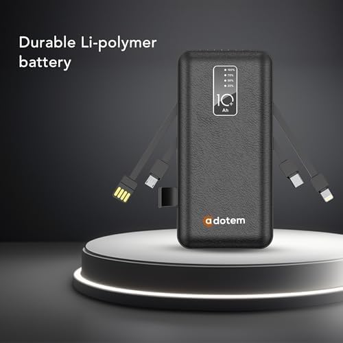 Ultra-Fast Portable Power Bank with Multi-Device Compatibility – 10000 m Ah External Battery Pack for i Phone, Google Pixel, i Pad, and Android Phones – Sleek White Design for On-the-Go Charging Solutions