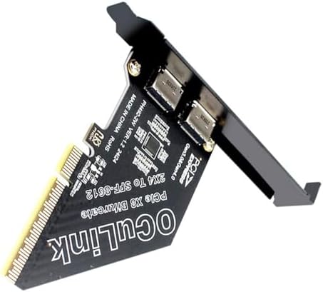 Elevate Your Computing Power: Cablecc SFF-8612 Oculink to M.2 NVMe PCIe SSD Enclosure Adapter for 2280 SSDs – Ultimate Speed and Compatibility Upgrade for Your Mainboard