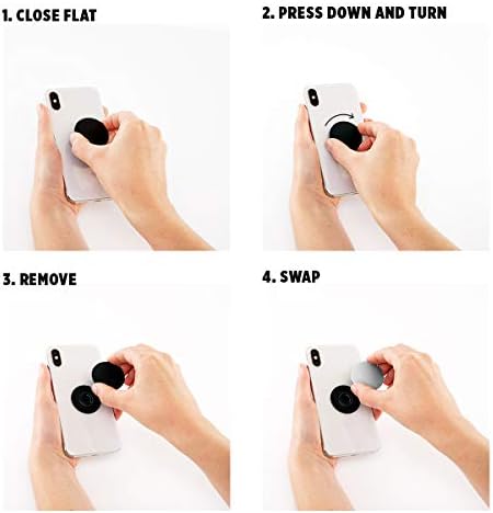 Stylish Lilo & Stitch Pop Socket Grip with Kickstand – Versatile One-Handed Phone Holder for Seamless Use and Enhanced Compatibility across Devices – Effortless Style and Functionality in a Durable Accessory for i Phone, Samsung, and More – Perfect for Wireless Charging and Swappable Designs – Ideal Anti-Drop Solution for Everyday Convenience