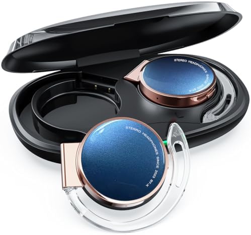 Transform Your Workout with Open Ear Wireless Bluetooth 5.3 Headphones – Ultimate Comfort, Secure Fit, and All-Day Battery Life for Cyclists and Fitness Buffs Seeking Unmatched Sound and Surrounding Awareness