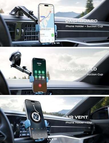 CHGeek 15 W Wireless Car Charger & Auto-Clamping Phone Mount – Fast Qi Charging Solution for i Phone 15/14/13/12/11 Pro Max & Samsung Galaxy S25/S24/S23/S22/S21/S20 – Stylish Pink Design for Modern Drivers – Effortless Device Security & Optimal Viewing Angles