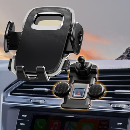ELOHEI Custom Phone Mount for Volkswagen Golf 8 MK8 R GTI (2020-2024) – Ultimate Car Phone Holder for Enhanced Driving Experience, Quick-Release Design, 360-Degree Rotation, and Exceptional Compatibility with All Smartphone Sizes – Essential VW Golf Accessory for Navigation and Hands-Free Use