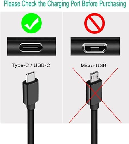 Rapid 18 W Motorola Fast Charger with 5 FT USB-C Cable – Ultimate Charging Solution for Moto G Play, Power, Edge & Stylus Models (2023/2024) – Compact & Portable Design for Efficient On-the-Go Power – Enhanced Compatibility & Reliability for Everyday Use